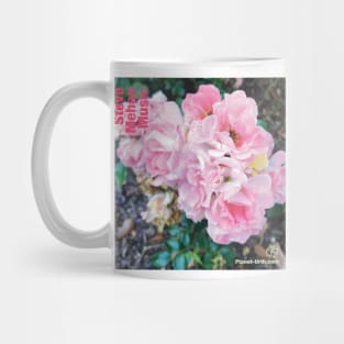 Pink Flower Power Mug